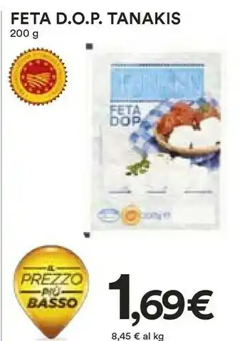 Coop Tanakis - Feta 200 G(ml) offerta