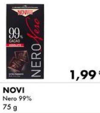 Iper Tosano NOVI Nero 99% 75 g offerta