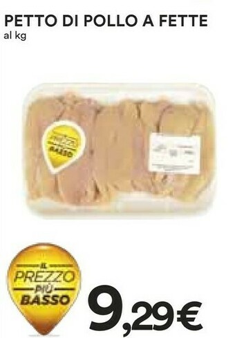 Coop Petto Di Pollo A Fette offerta