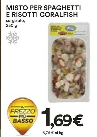 Coop Coralfish Misto Per Spaghetti E Risotti offerta