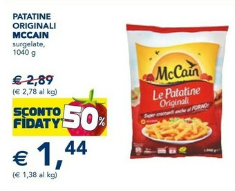 Esselunga Mccain Le Patatine Originali 1000 G(ml) offerta