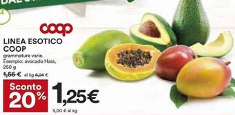 Coop LINEA ESOTICO COOP 250 g offerta