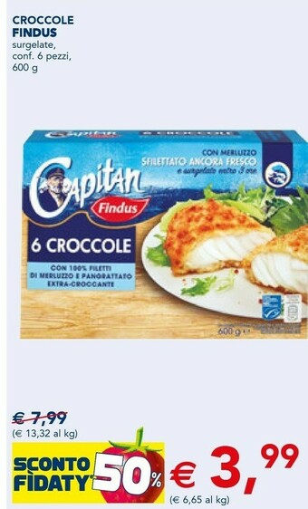 Esselunga Findus Croccole offerta