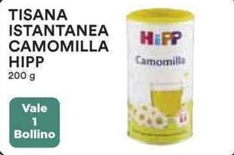 Coop TISANA ISTANTANEA CAMOMILLA HIPP 200 g offerta