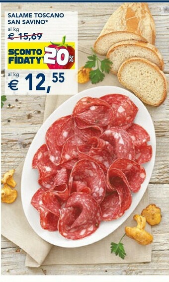 Esselunga San savino Salame Toscano offerta