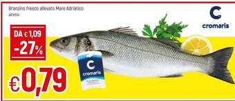Famila Branzino Fresco Allevato Mare Adriatico offerta
