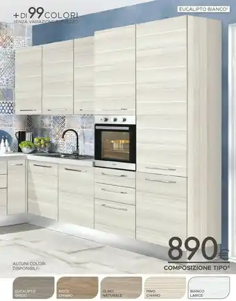Mondo Convenienza Olmo Cucine componibili offerta