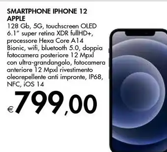 Bennet Apple IPhone 12 15,5 Cm (6.1") Doppia SIM IOS 14 5G 128 GB Blu offerta