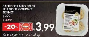 Bennet Canederli Allo Speck Selezione offerta