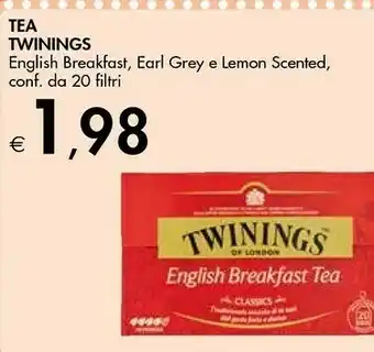 Bennet Twinings English Breakfast offerta
