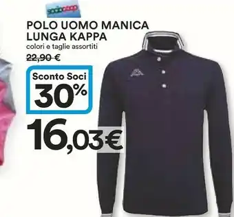 Coop Kappa Polo Uomo Namica Lunga offerta