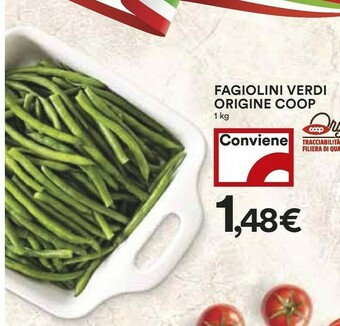 Coop Coop Fagiolini Verdi offerta