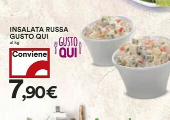 Coop Insalata Russa Gusto Qui offerta