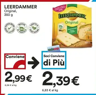 Coop Leerdammer Original 350 G(ml) offerta