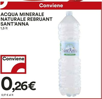 Coop Sant'anna Acqua Minerale Naturale 1500 G(ml) offerta