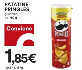 Coop PATATINE PRINGLES gusti vari, da 160 g offerta