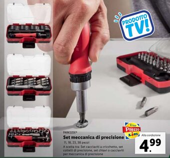 Lidl PARKSIDE Set meccanica di precisione offerta