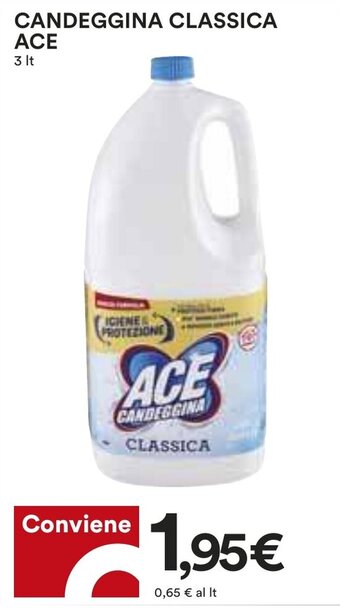 Coop CANDEGGINA CLASSICA ACE 3 lt offerta