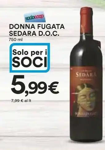 Ipercoop Sedara Donna Fugata offerta