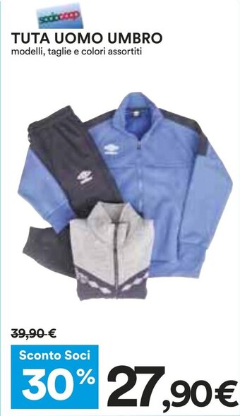 Coop TUTA UOMO UMBRO offerta