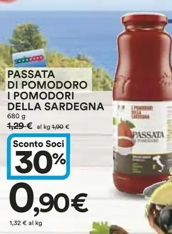 Ipercoop Coop Passata Di Pomodoro I Pomodori Della Sardegna offerta