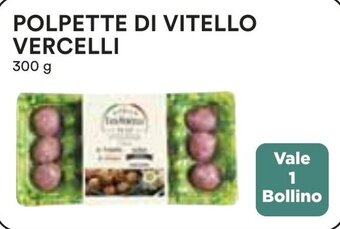 Coop POLPETTE DI VITELLO VERCELLI 300 g offerta