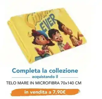 Ipercoop Completa La Collezione Telo Mare In Microfibra 70x140 Cm offerta