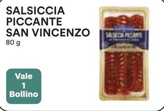 SALSICCIA PICCANTE SAN VINCENZO 80 g