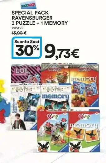 Ipercoop Ravensburger Cuscino offerta