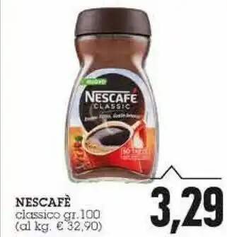 Emi Supermercati Nescafé Classico offerta