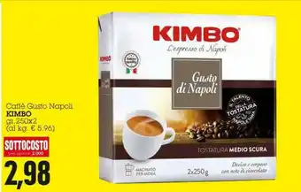Emi Supermercati Kimbo Caffe Gusto Napoli offerta