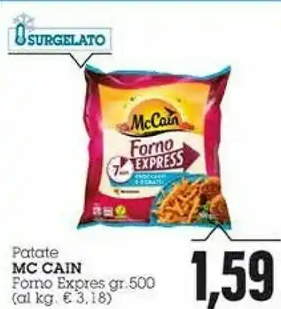Emi Supermercati Mccain Patate Forno Expres offerta