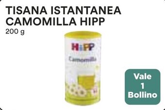 Coop TISANA ISTANTANEA CAMOMILLA HIPP 200 g offerta