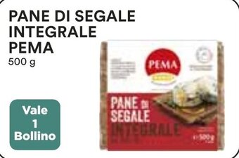 Coop PANE DI SEGALE INTEGRALE PEMA 500 g offerta