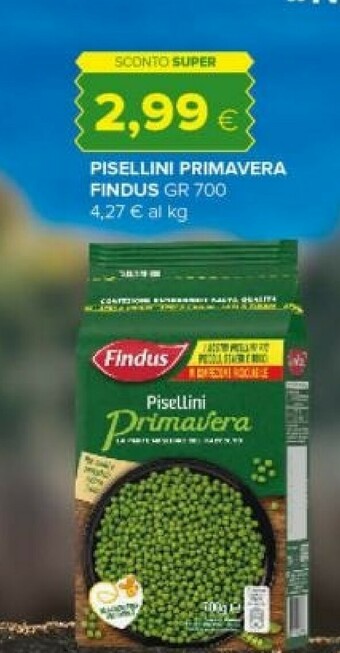 Oasi Findus Piselli offerta