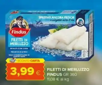 Oasi Findus Filetti di merluzzo offerta