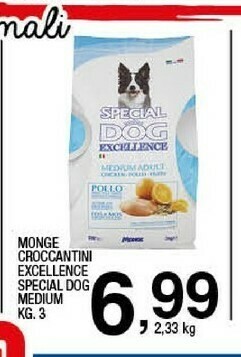Sigma Monge Cibo per cani offerta