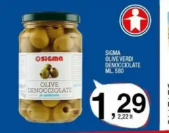 Sigma Valfrutta Olive offerta