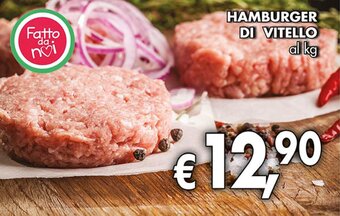 Supermercato Coal HAMBURGER DI VITELLO offerta