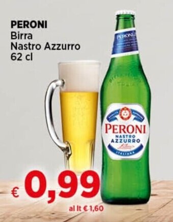 Coop PERONI Birra Nastro Azzurro 62 cl offerta