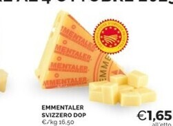 Emmentaler scizzero dop