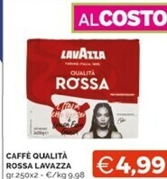 Lavazza caffe qualità rossa