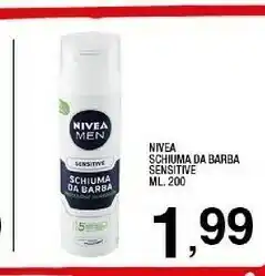 Sigma Nivea Schiuma da barba offerta