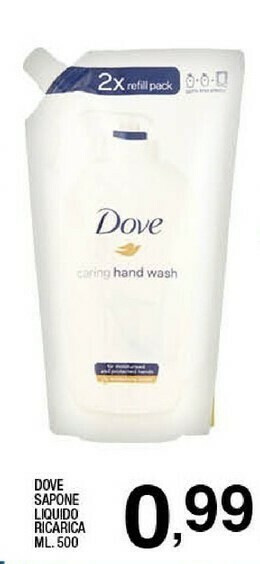Sigma Dove Sapone liquido offerta
