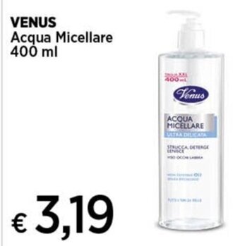 Coop VENUS Acqua Micellare 400 ml offerta
