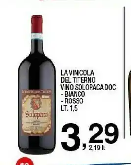 Sigma Solopaca Vino offerta