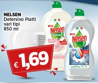 Coop NELSEN Detersivo Piatti vari tipi 850 ml offerta