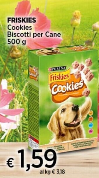 Coop FRISKIES Cookies Biscotti per Cane 500 g offerta