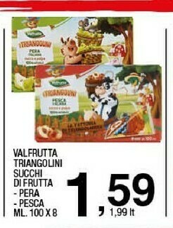Sigma Valfrutta Succhi di frutta offerta