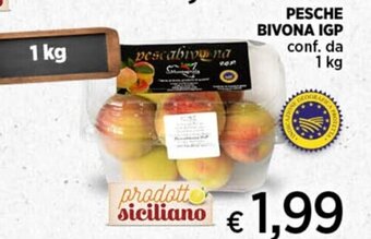 Coop PESCHE BIVONA IGP 1 kg offerta